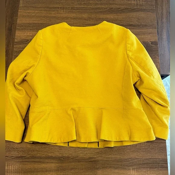 Boden Yellow Blazer Jacket 16/18 - Picture 7 of 9